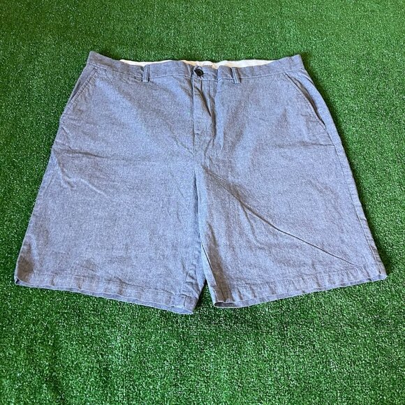 Old Navy Other - Old Navy Flat Front Ultimate Slim Built-in-flex Chambray Chino Short Size 40